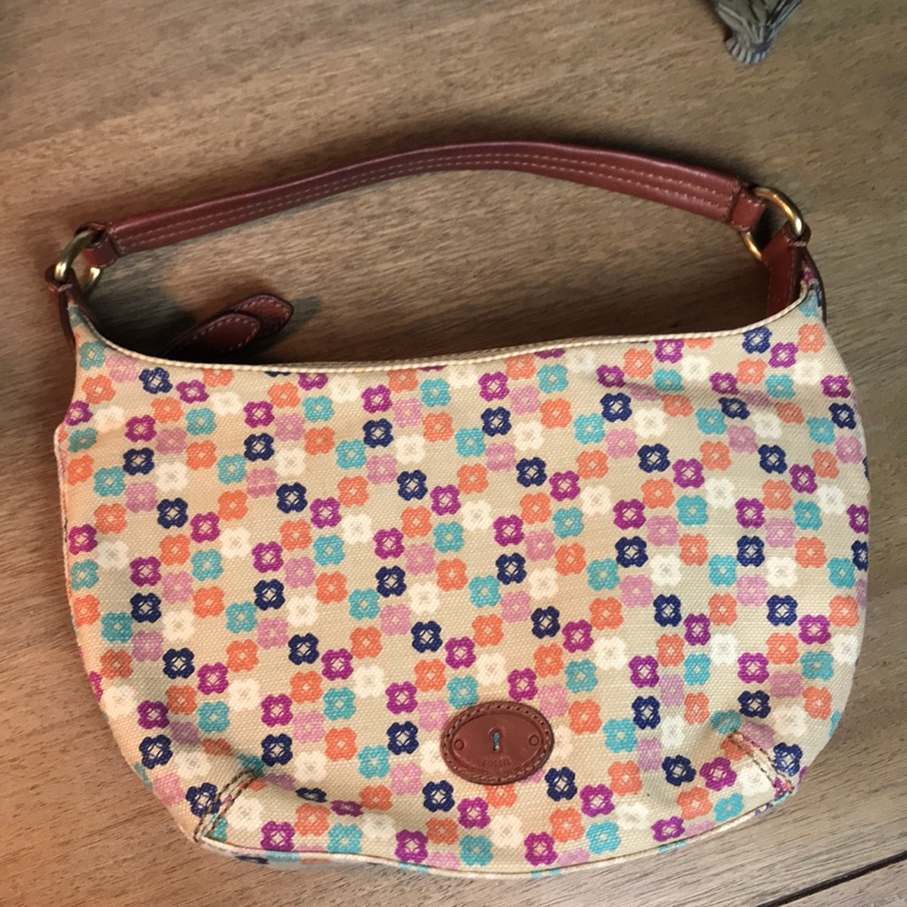 New Fossil Floral Print Bag - Picture 3 of 8